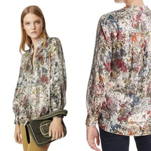 Tory Burch Floral Print Tunic - Multicolor